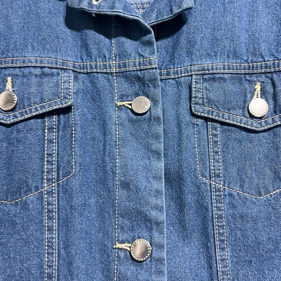 Turtle Bay New York Woman’s Button Down Jacket Shirt Denim Jean Size Small - Picture 3 of 9
